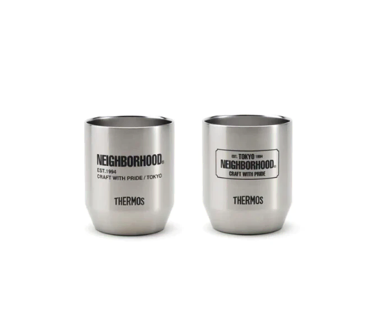 Neighborhood Thermos Cup Set Silver | 브랜드 중고거래 플랫폼